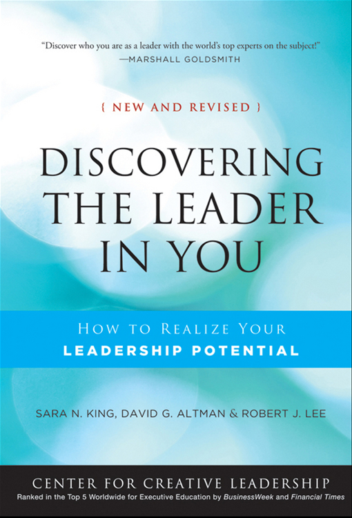 Discovering the Leader in You - How to realize Your Leadership Potential (J-B CCL (Center for Creative Leadership))